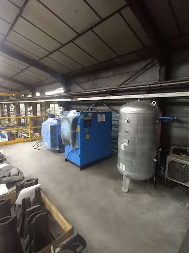 Création d'un reseau d'air comprimé en tuyauterie Eqofluid